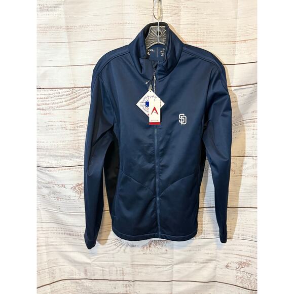 San Diego Padres Antigua Men’s Golf Jacket | Navy | Size M | MLB Licensed - Picture 1 of 5